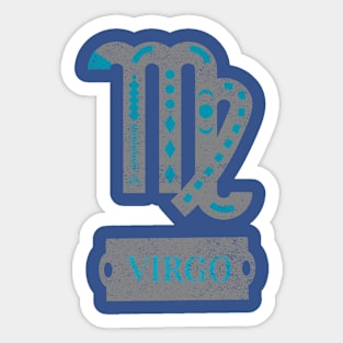 VIRGO HOROSCOPE SIGN Sticker